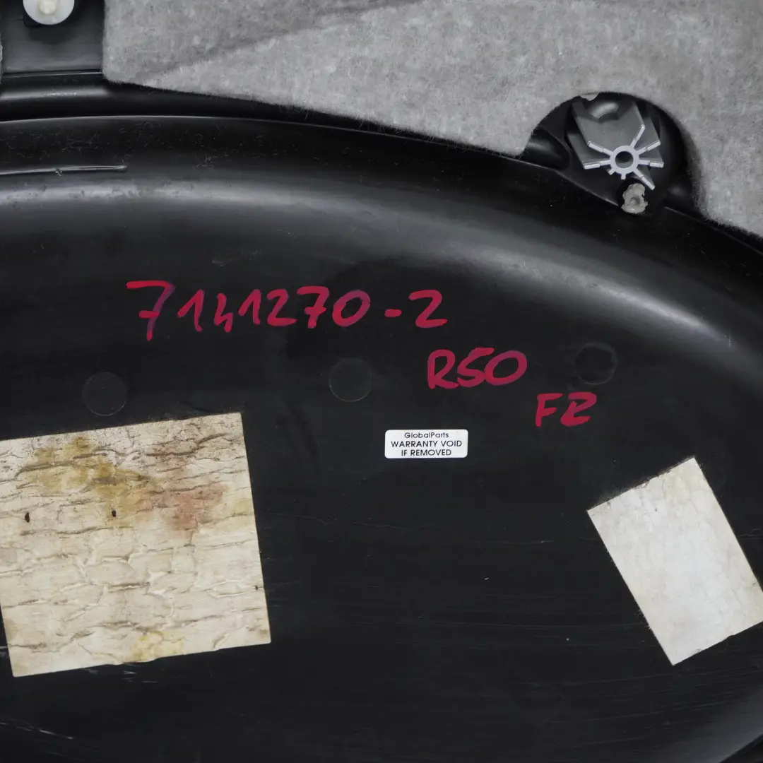 Delantera Derecha Tarjeta Puerta Lateral Pantera Negro Cromo Plata para Mini R50 R53 con número de pieza 7141270 Mini R50 R53 Delantera Derecha Tarjeta Puerta Lateral Pantera Negro Cromo Plata - SKU 7141270-2 - Número de pieza 7141270