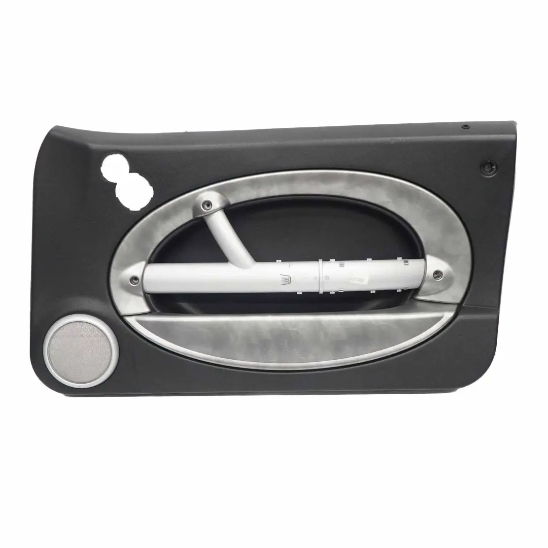 Tarjeta Puerta Delantera Derecha Lado Recubrimiento Aleacion Patina para Mini R50 con número de pieza 7141280 Mini R50 Tarjeta Puerta Delantera Derecha Lado Recubrimiento Aleacion Patina - SKU 7141280-2 - Número de pieza 7141280