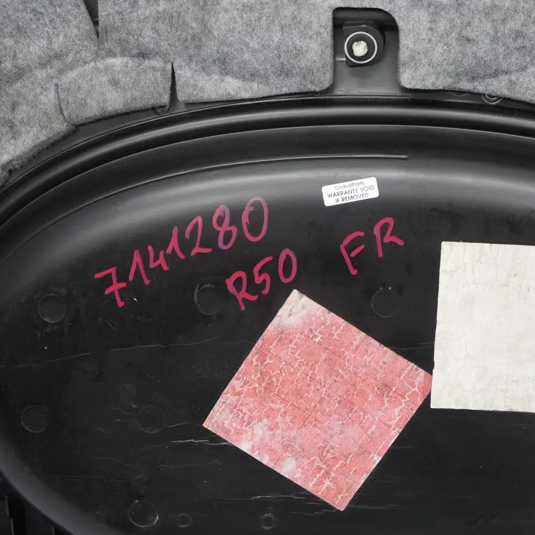 Door Card Front Right O/S Side Trim Covering Alloy Patina to Mini R50 R53 with Part number 7141280 Mini R50 R53 Door Card Front Right O/S Side Trim Covering Alloy Patina - SKU 7141280-2 - Part number 7141280