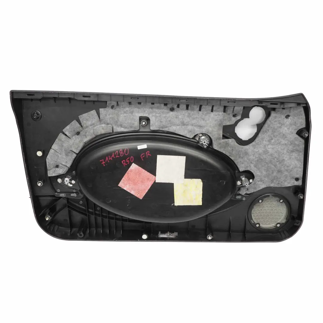 Mini R50 R53 Door Card Front Right O/S Side Trim Covering Alloy Patina - SKU 7141280-2 - Part number 7141280