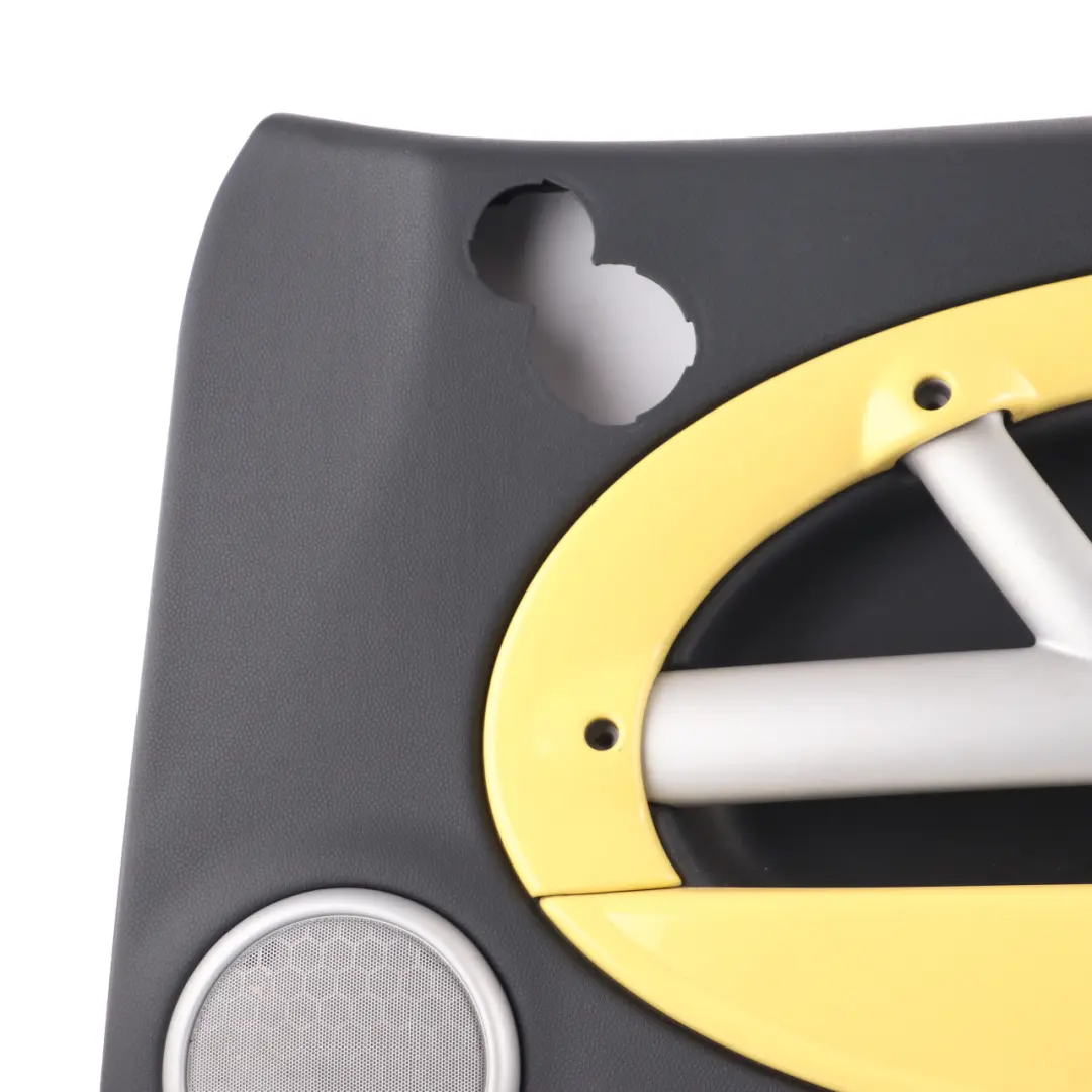Door Card Front Right O/S Trim Panel Cover Beige Decor Liquid Yellow to Mini R52 with Part number 7141300 Mini R52 Door Card Front Right O/S Trim Panel Cover Beige Decor Liquid Yellow - SKU 7141300 - Part number 7141300