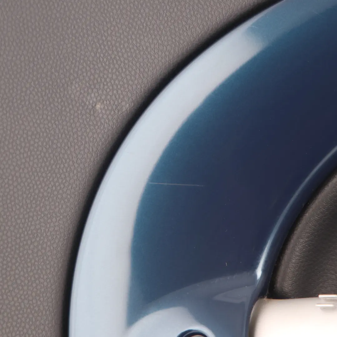 Door Card Mini R52 R53 Front Left N/S Trim Panel Panther Black Decor Space Blue to with Part number 7141309 Door Card Mini R52 R53 Front Left N/S Trim Panel Panther Black Decor Space Blue - SKU 7141309 - Part number 7141309