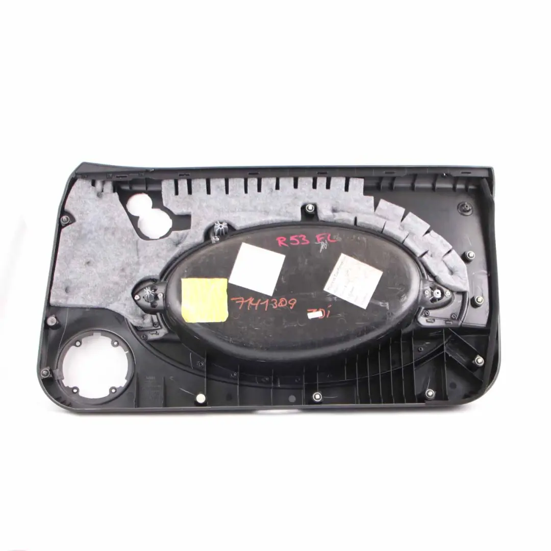  Door Card Mini R52 R53 Front Left N/S Trim Panel Panther Black Decor Space Blue - SKU 7141309 - Part number 7141309