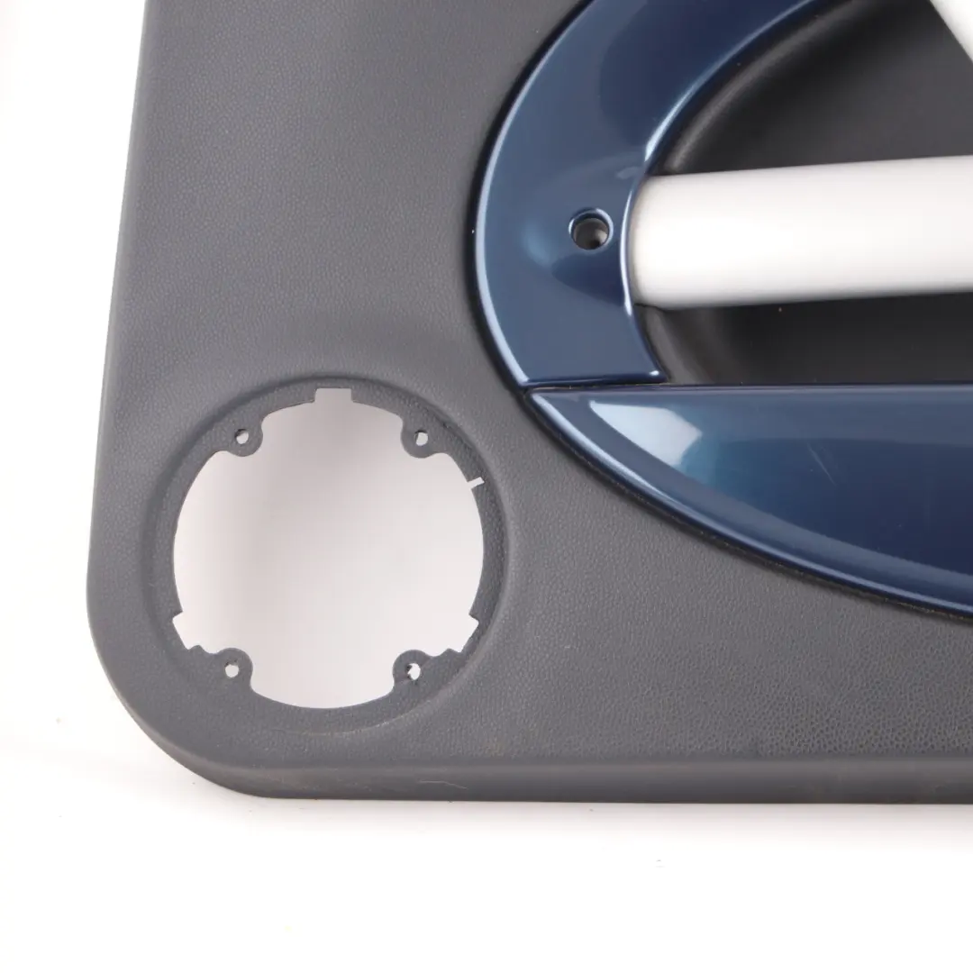  Door Card Trim Mini R50 R52 R53 Front Right O/S Side Panther Black Space Blue - SKU 7141310 - Part number 7141310