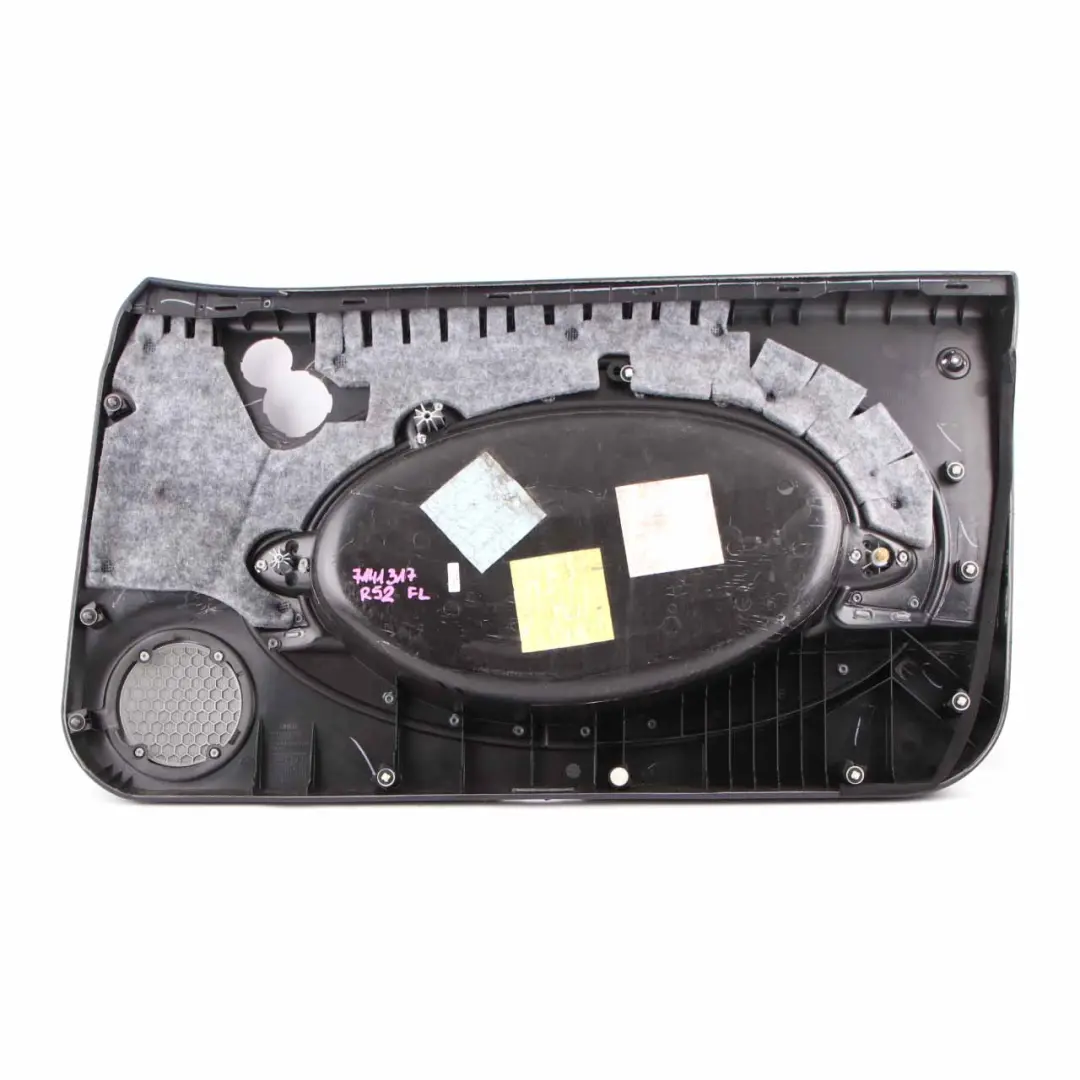  Door Card Mini R52 R53 Front Left N/S Trim Panel Panther Black Decor Hyper Blue - SKU 7141317 - Part number 7141317
