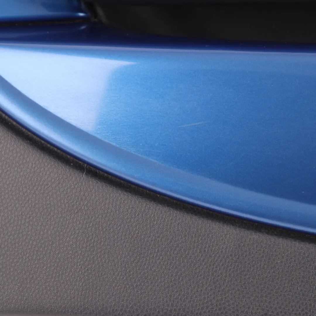  Door Card Mini R52 R53 Front Left N/S Trim Panel Panther Black Decor Hyper Blue - SKU 7141317 - Part number 7141317
