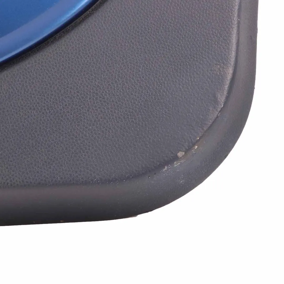 Door Card Mini R52 R53 Front Right O/S Trim Panel Panther Black Decor Hyper Blue to with Part number 7141318 Door Card Mini R52 R53 Front Right O/S Trim Panel Panther Black Decor Hyper Blue - SKU 7141318 - Part number 7141318