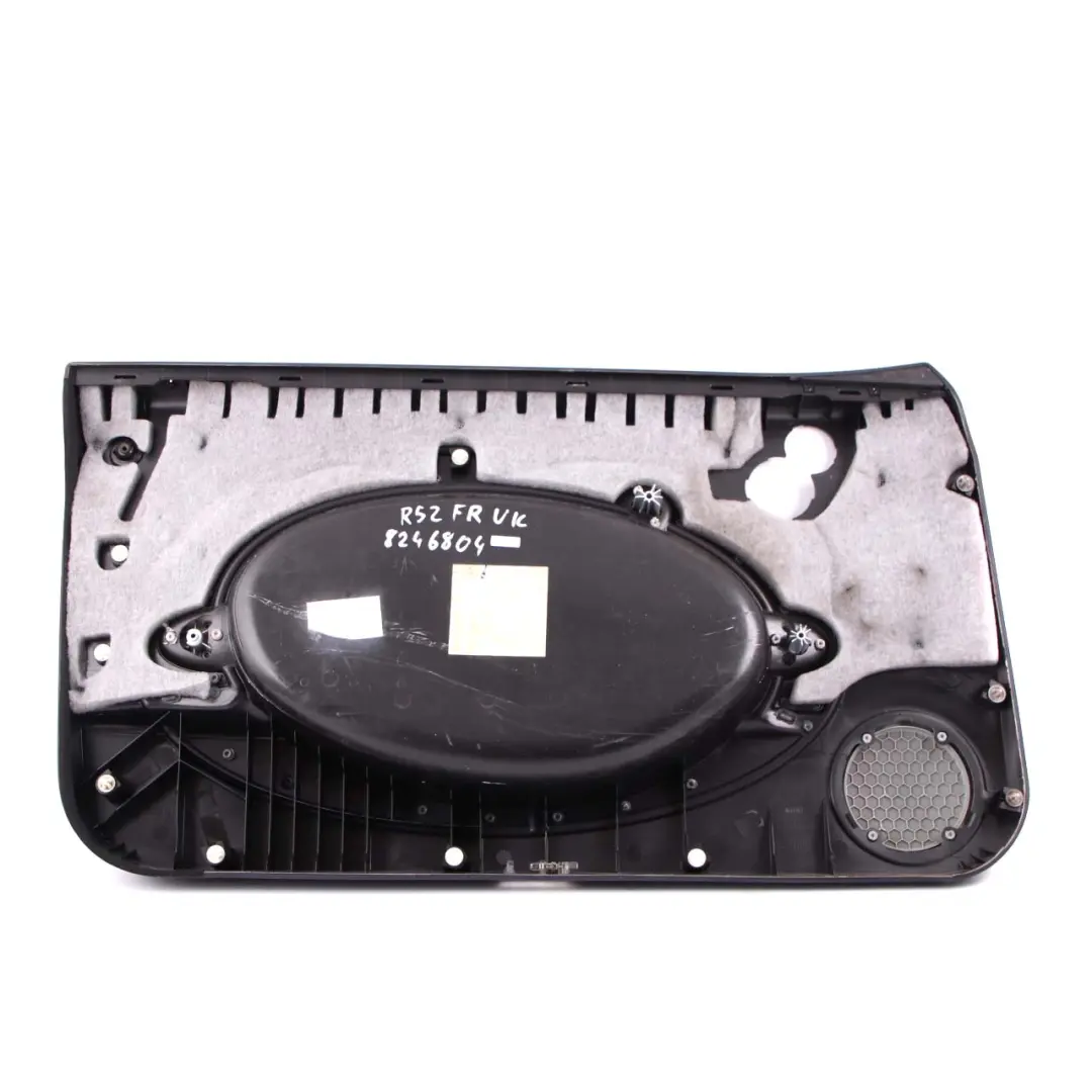 Door Card Front Right O/S Side Trim Panel Panther Black Hot Orange to Mini R50 R53 with Part number 7141320 Mini R50 R53 Door Card Front Right O/S Side Trim Panel Panther Black Hot Orange - SKU 7141320-2 - Part number 7141320