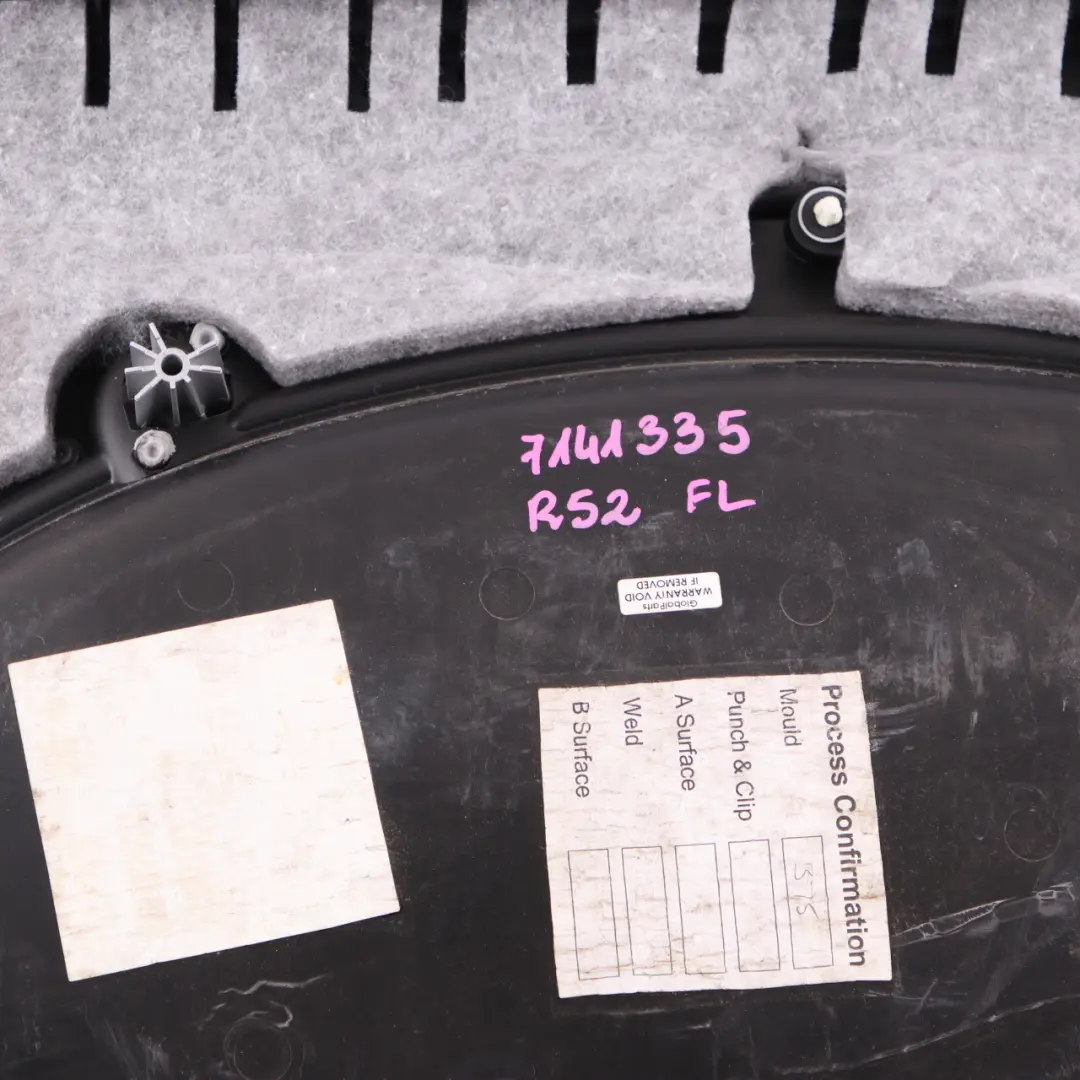 Door Card Front Left N/S Trim Panel Cover Beige Decor Cool Blue to Mini R52 with Part number 7141335 Mini R52 Door Card Front Left N/S Trim Panel Cover Beige Decor Cool Blue - SKU 7141335 - Part number 7141335