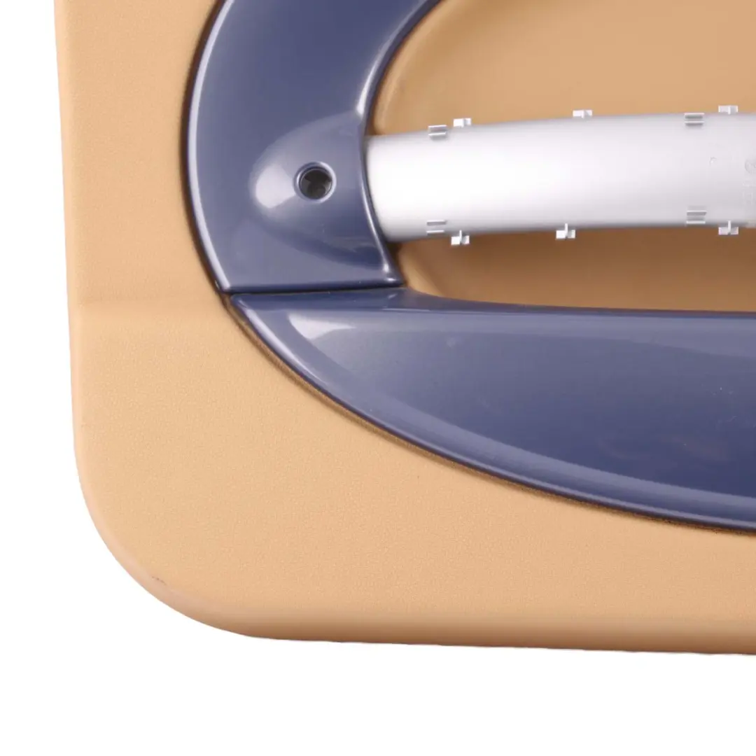 Mini R52 Door Card Front Left N/S Trim Panel Cover Beige Decor Cool Blue - SKU 7141335 - Part number 7141335