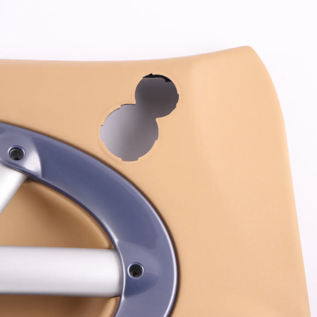 Mini R52 Door Card Front Left N/S Trim Panel Cover Beige Decor Cool Blue - SKU 7141335 - Part number 7141335