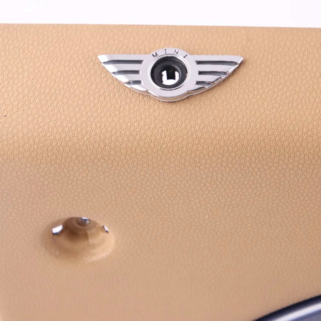 Mini R52 Door Card Front Left N/S Trim Panel Cover Beige Decor Cool Blue - SKU 7141335 - Part number 7141335