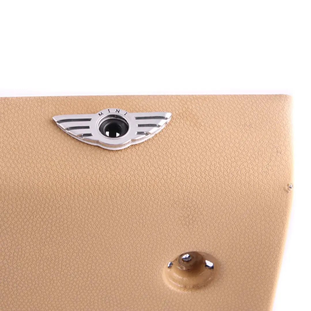 Door Card Front Right O/S Trim Panel Cover Beige Decor Cool Blue to Mini R52 with Part number 7141336 Mini R52 Door Card Front Right O/S Trim Panel Cover Beige Decor Cool Blue - SKU 7141336 - Part number 7141336