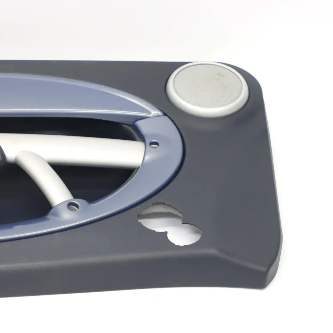 Scheda porta anteriore destra Panther Black Cool Blue per Mini R52 R53 con numero di parte 7141338 Mini R52 R53 Scheda porta anteriore destra Panther Black Cool Blue - SKU 7141338 - Numero di parte 7141338