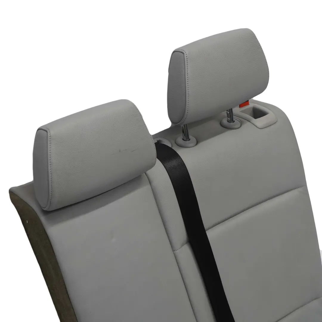 BMW 1 E87 2 Rear Seat Cover Leather Backrest Left N/S Alaskagrau Grey - SKU 7142015-2 - Part number 7142015
