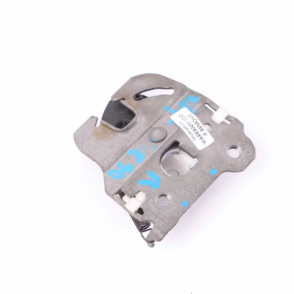 Asiento Trasero Cerradura Marco Mecanismo Derecho Catch para BMW E90 con número de pieza 7142262 BMW E90 Asiento Trasero Cerradura Marco Mecanismo Derecho Catch - SKU 7142262 - Número de pieza 7142262