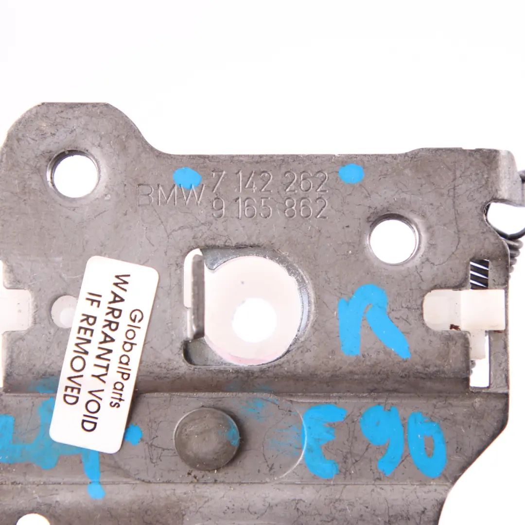 BMW E90 Rear Seat Lock Frame Mechanism Right O/S Catch - SKU 7142262 - Part number 7142262