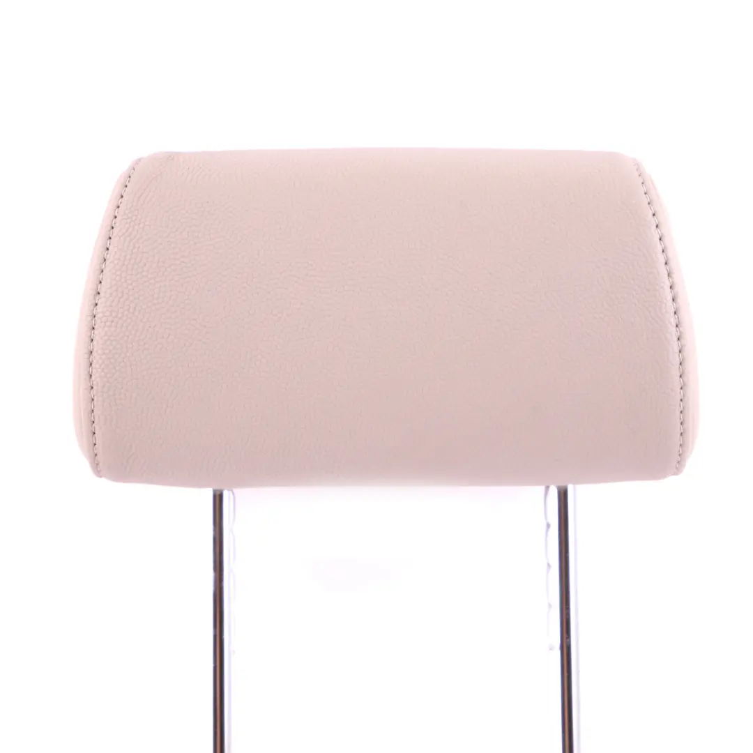 Headrest Left Right N/O/S Beige Leather Boston to BMW E87 Rear Seat with Part number 6975864 BMW E87 Rear Seat Headrest Left Right N/O/S Beige Leather Boston - SKU 7142291 - Part number 6975864