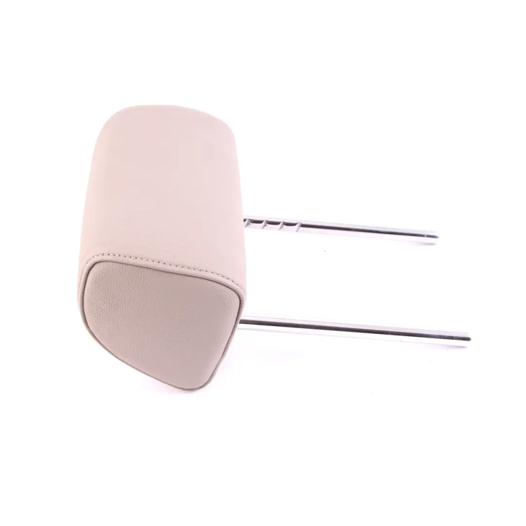 Headrest Left Right N/O/S Beige Leather Boston to BMW E87 Rear Seat with Part number 6975864 BMW E87 Rear Seat Headrest Left Right N/O/S Beige Leather Boston - SKU 7142291 - Part number 6975864