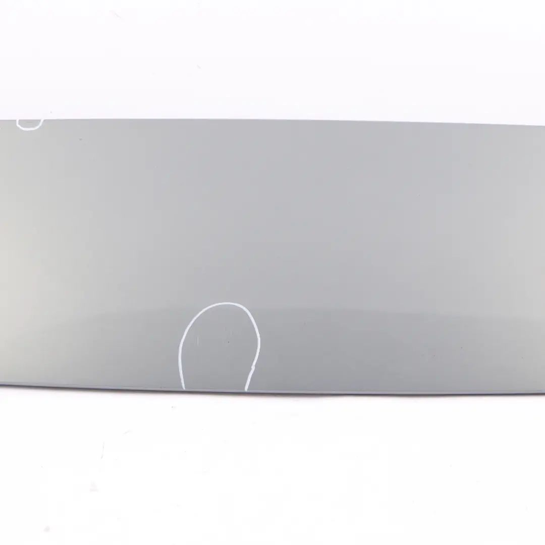 Spoiler BMW E91 Touring Boot Trunk Lid Arktis Arctic Metallic A34 to Rear with Part number 7143263 Rear Spoiler BMW E91 Touring Boot Trunk Lid Arktis Arctic Metallic A34 - SKU 7143263-AM1 - Part number 7143263