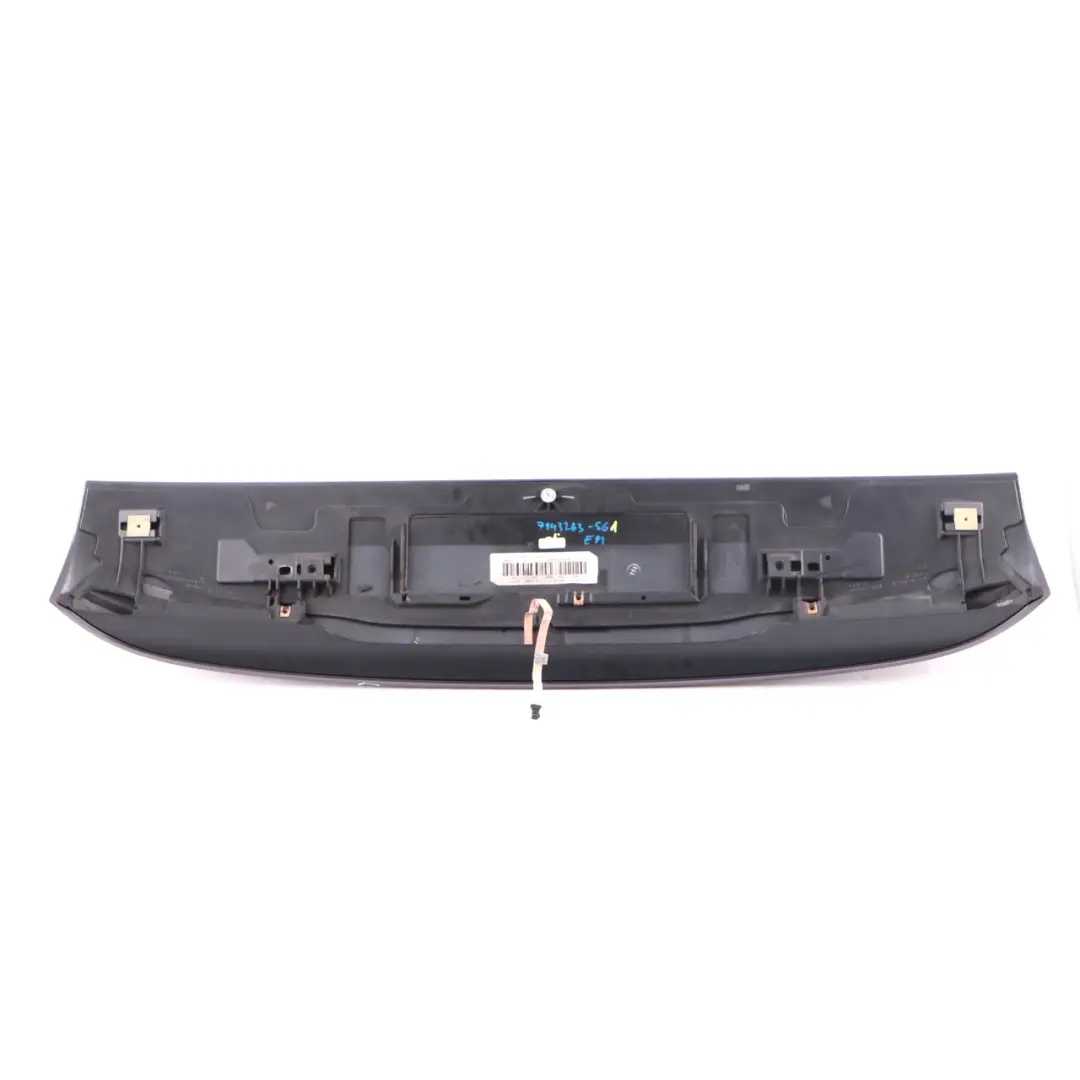 Rear Spoiler BMW E91 Touring Trunk Lid Sparkling Graphite Metallic A22 - SKU 7143263-SG1 - Part number 0033470