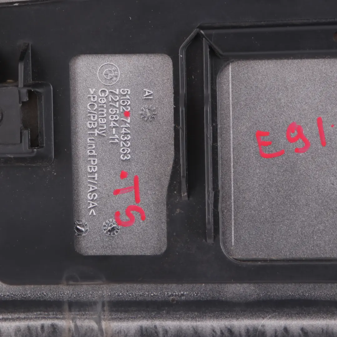 BMW E91 Touring Rear Spoiler Trunk Lid Titansilber Metallic - 354 - SKU 7143263-TS - Part number 7143263