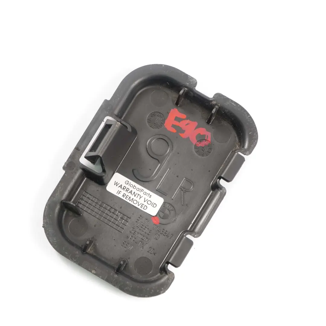 BMW E90 E91 LCI Coperchio Passaruota Davanti Nero 5171 - SKU 7143847 - Numero di parte 7143847
