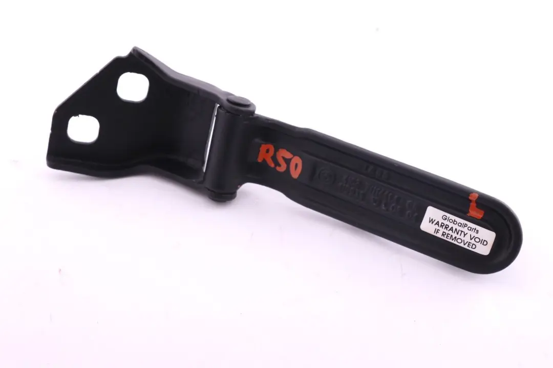 Boot Lid Hatch Hinge Black Matt Left N/S to BMW Mini R52 Convertible Tailgate with Part number 7144001 BMW Mini R52 Convertible Tailgate Boot Lid Hatch Hinge Black Matt Left N/S - SKU 7144001 - Part number 7144001