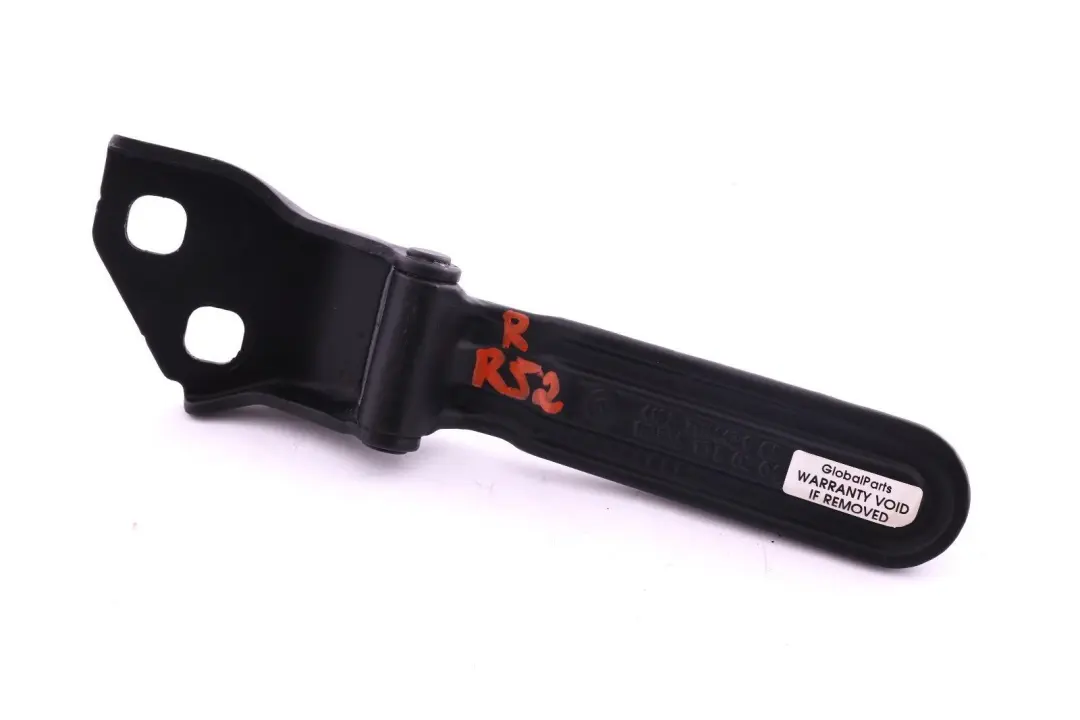 Boot Lid Hatch Hinge Black Matt Right O/S to BMW Mini R52 Convertible Tailgate with Part number 7144002 BMW Mini R52 Convertible Tailgate Boot Lid Hatch Hinge Black Matt Right O/S - SKU 7144002 - Part number 7144002