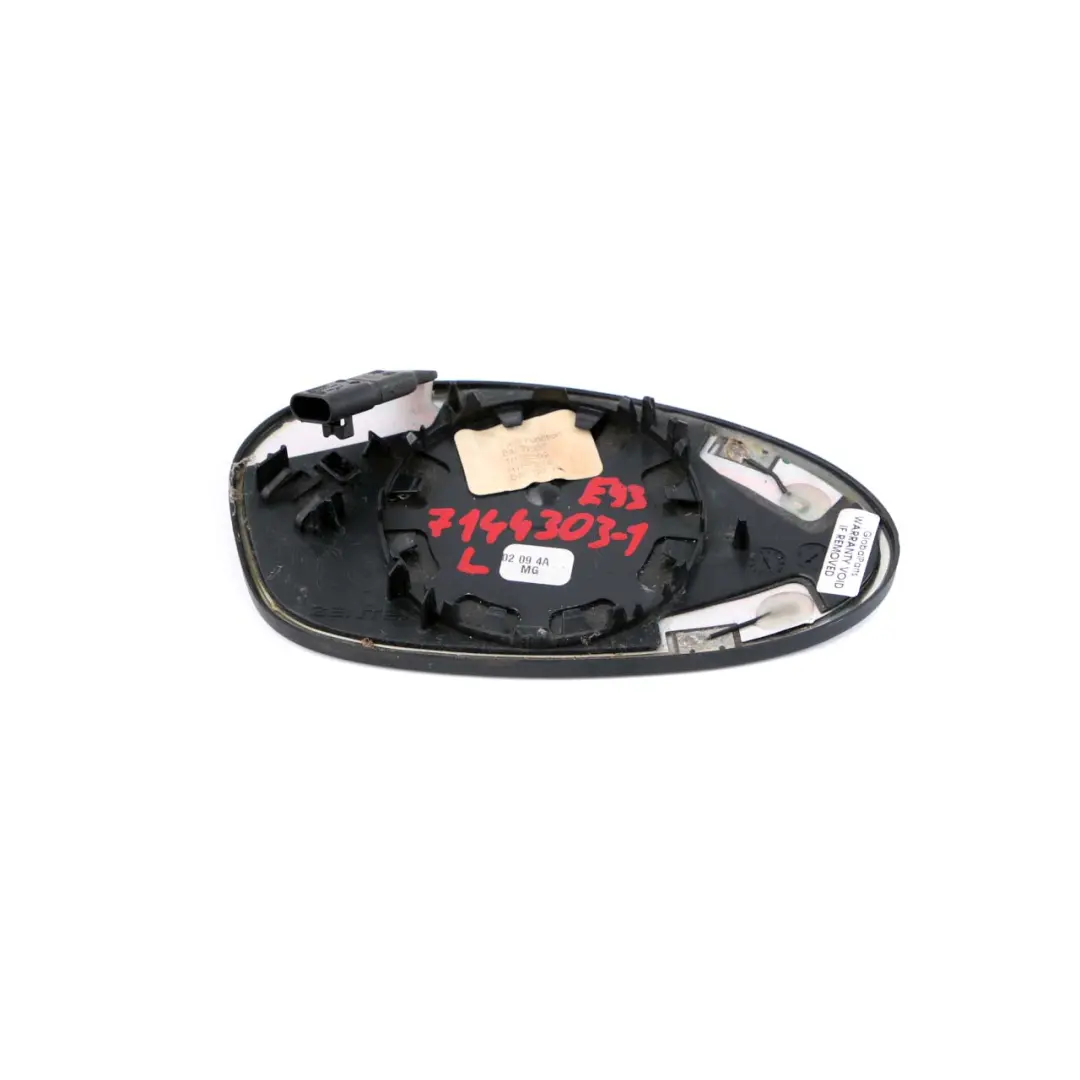 BMW 3 Series E90 E91 Electrochromic Auto Dip Left N/S Mirror Glass Wide Angle - SKU 7144303-1 - Part number 7144303