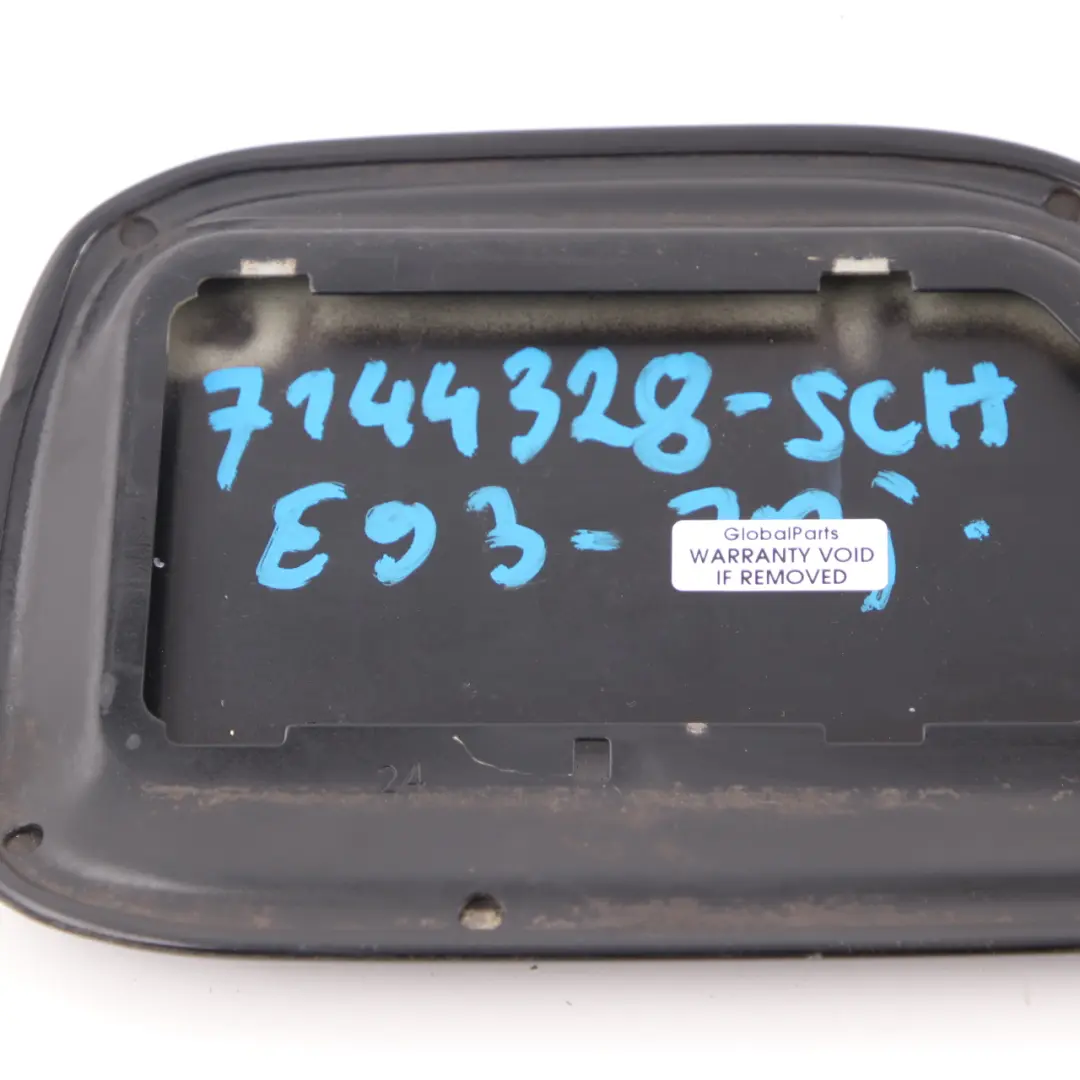 BMW E93 Pokrywa Wlewu Paliwa Klapka Wlewu Paliwa Czarny - 668 - SKU 7144328-SCH - Numer Części 7144328