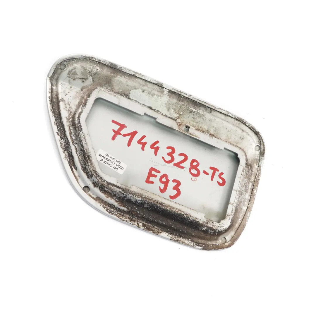 BMW 3 E93 E93N LCI Bouchon de Reservoir Argent Titane Metallique 354 - SKU 7144328-TS - Numéro de pièce 7144328