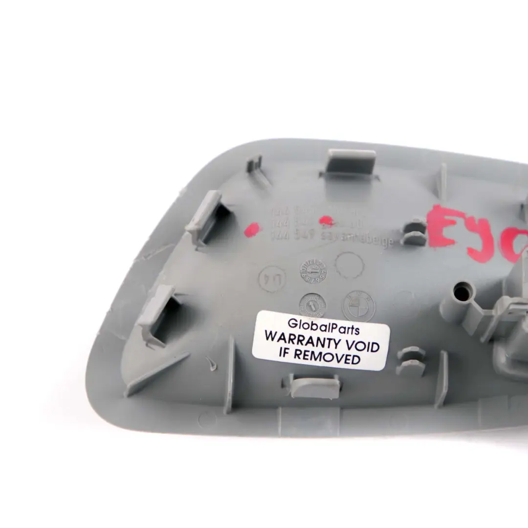 Tirador de puerta interior izquierdo GRIS 5141 para BMW E90 E91 LCI con número de pieza 51417144547 BMW E90 E91 LCI Tirador de puerta interior izquierdo GRIS 5141 - SKU 7144547 - Número de pieza 51417144547