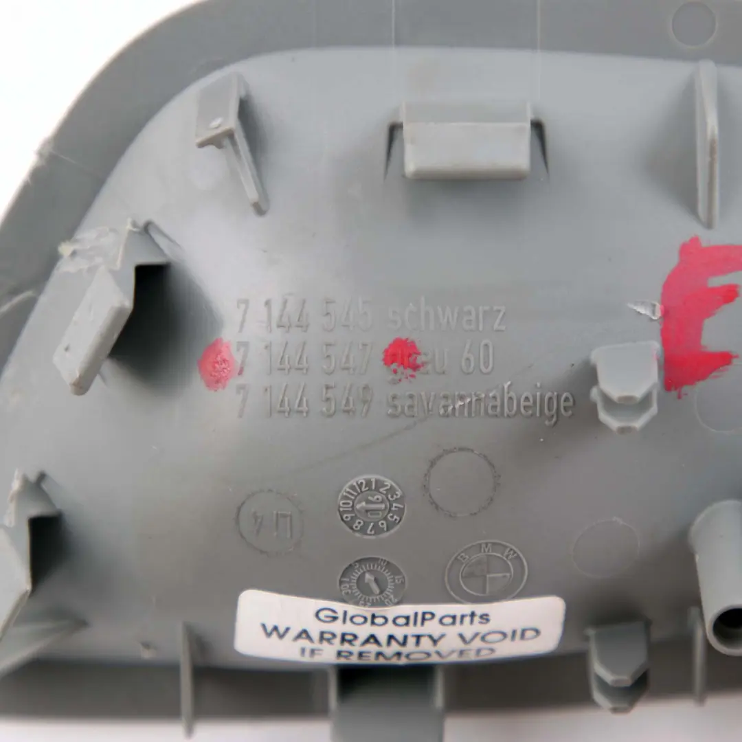 Klamka Wewnętrzna Lewa Grau do BMW E90 E91 o numerze 51417144547 BMW E90 E91 Klamka Wewnętrzna Lewa Grau - SKU 7144547 - Numer Części 51417144547