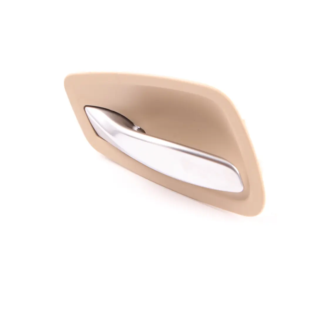 Door Handle Inside Front Rear Left N/S Beige Trim Panel to BMW E90 E91 with Part number 7144549 BMW E90 E91 Door Handle Inside Front Rear Left N/S Beige Trim Panel - SKU 7144549 - Part number 7144549