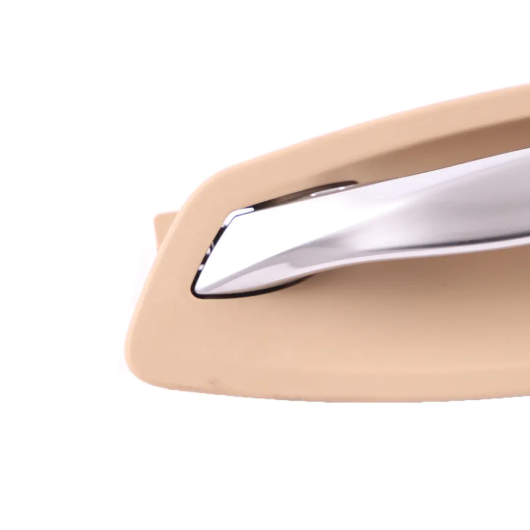 Trim Handle BMW E90 E91 LCI Inside Door Card Right Beige to with Part number 7144550 Trim Handle BMW E90 E91 LCI Inside Door Card Right Beige - SKU 7144550 - Part number 7144550