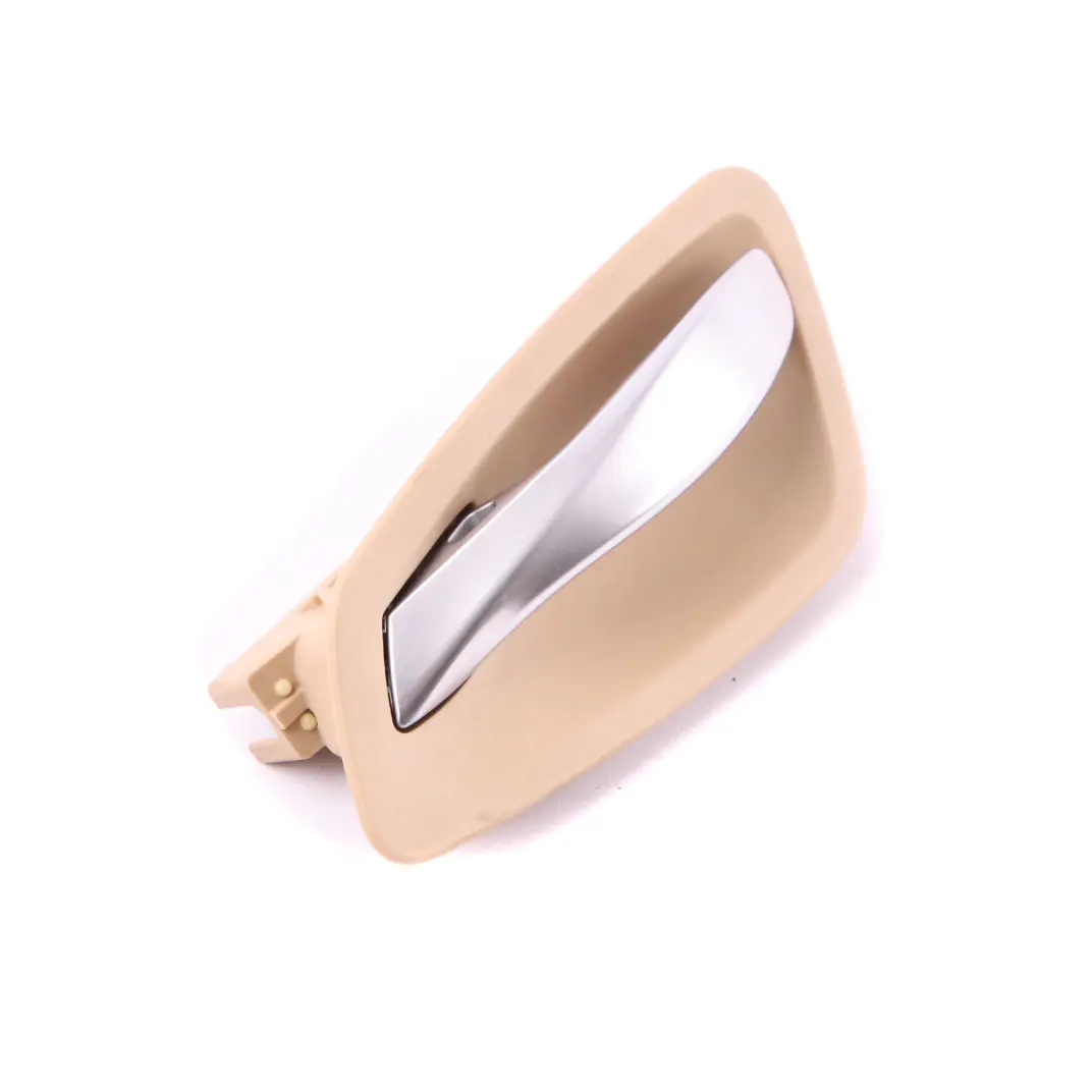 Trim Handle BMW E90 E91 LCI Inside Door Card Right Beige to with Part number 7144550 Trim Handle BMW E90 E91 LCI Inside Door Card Right Beige - SKU 7144550 - Part number 7144550