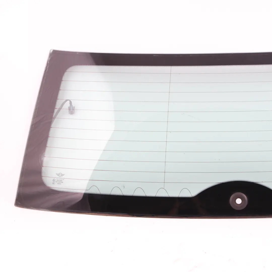 Window Glass Green AS2 Trim to Mini Cooper One R50 R53 Rear with Part number 7144921 Mini Cooper One R50 R53 Rear Window Glass Green AS2 Trim - SKU 7144921 - Part number 7144921