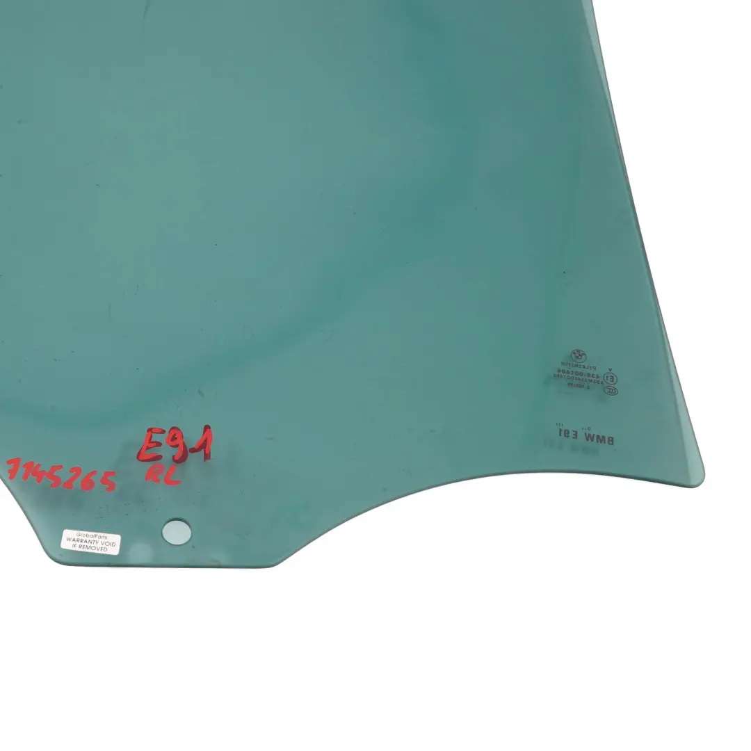 Door Window Tinted Glass Rear Left N/S AS3 to BMW 3 Series E91 Touring with Part number 7145265 BMW 3 Series E91 Touring Door Window Tinted Glass Rear Left N/S AS3 - SKU 7145265 - Part number 7145265