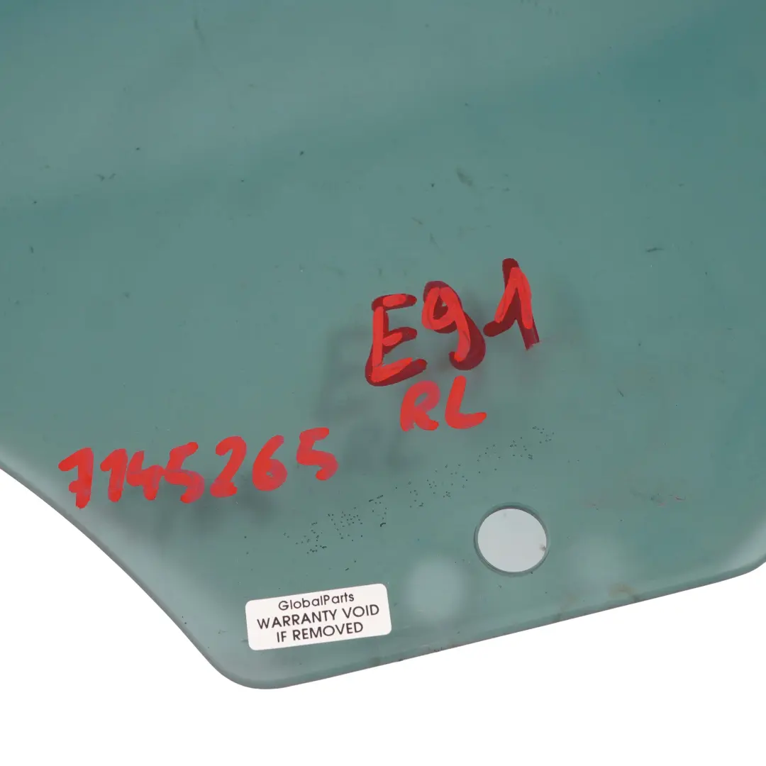 BMW E91 Touring Finestrino Porta Vetro Colorato Posteriore Sinistro As3 - SKU 7145265 - Numero di parte 7145265
