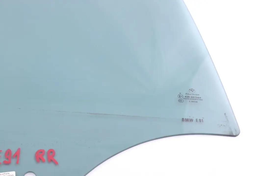 BMW E91 Rear Door Window Glass Tinted Right O/S AS3 - SKU 7145266 - Part number 7145266