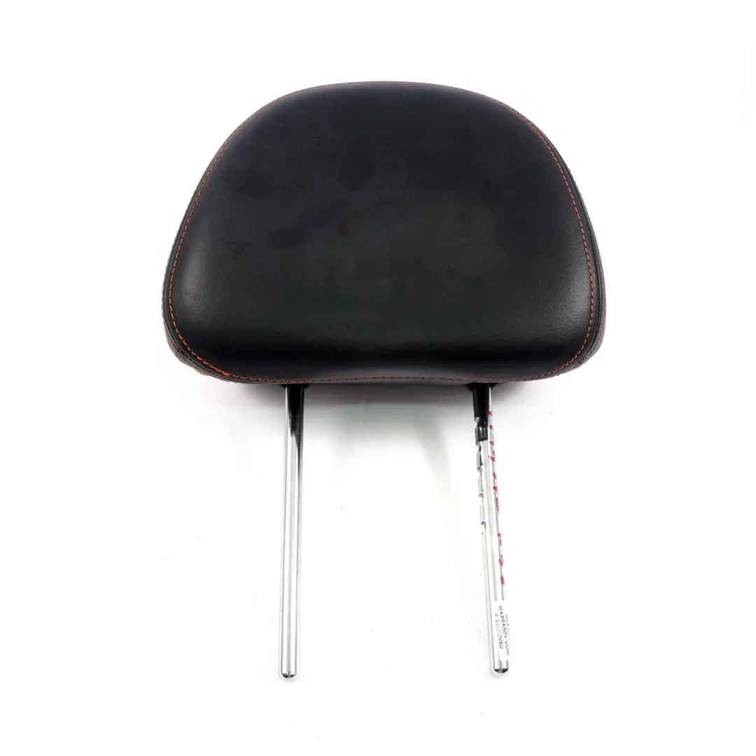 Mini R52 Front Seat Headrest Sport Left Right N/O/S Leather Dark Blue Orange - SKU 7145370 - Part number 7145370