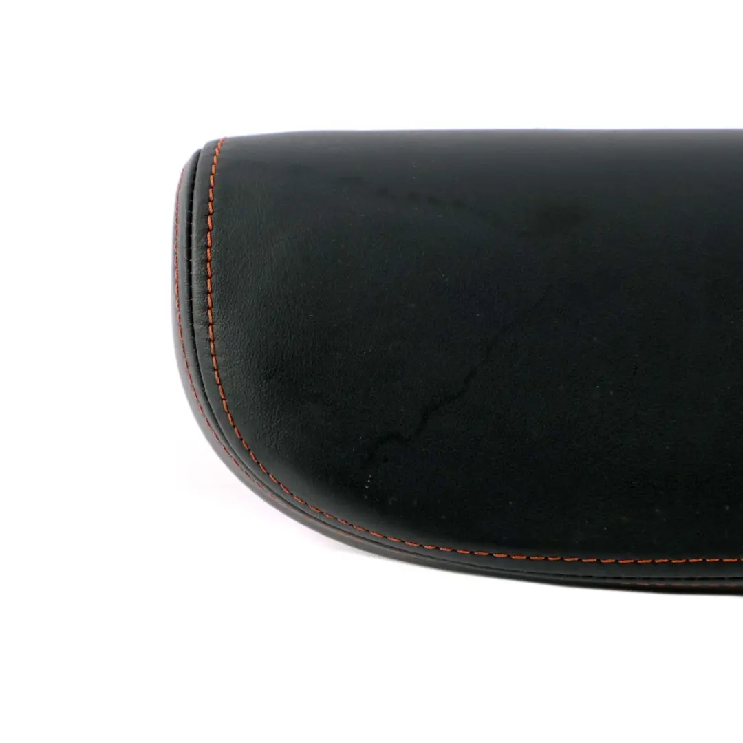 Mini Cabrio R52 Rear Seat Leather Headrest Gravity Dark Blue Orange Seam - SKU 7145408 - Part number 7145408
