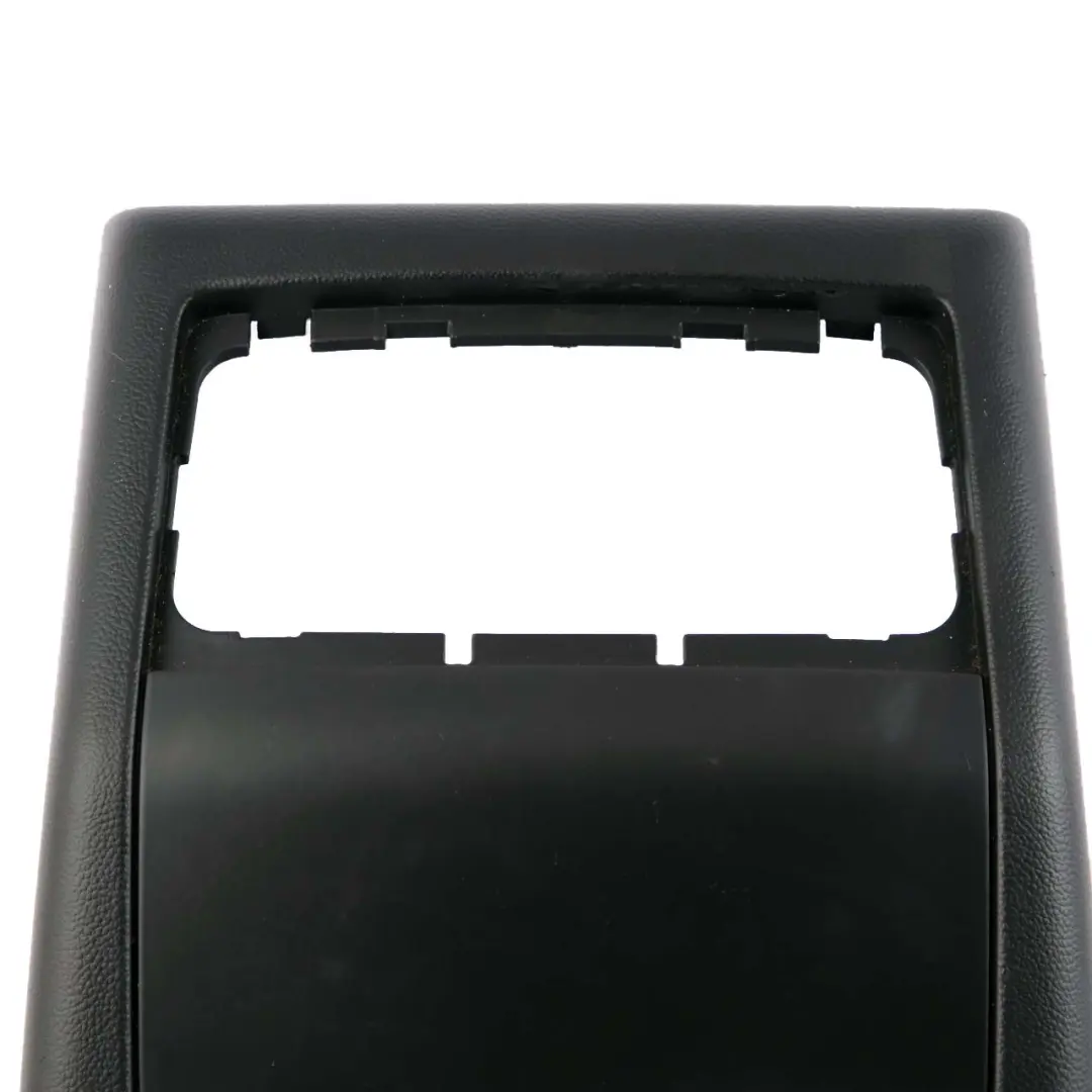Covering Rear Trim Centre Console Cover Black to BMW 3 Series E90 E91 with Part number 7145681 BMW 3 Series E90 E91 Covering Rear Trim Centre Console Cover Black - SKU 7145681 - Part number 7145681