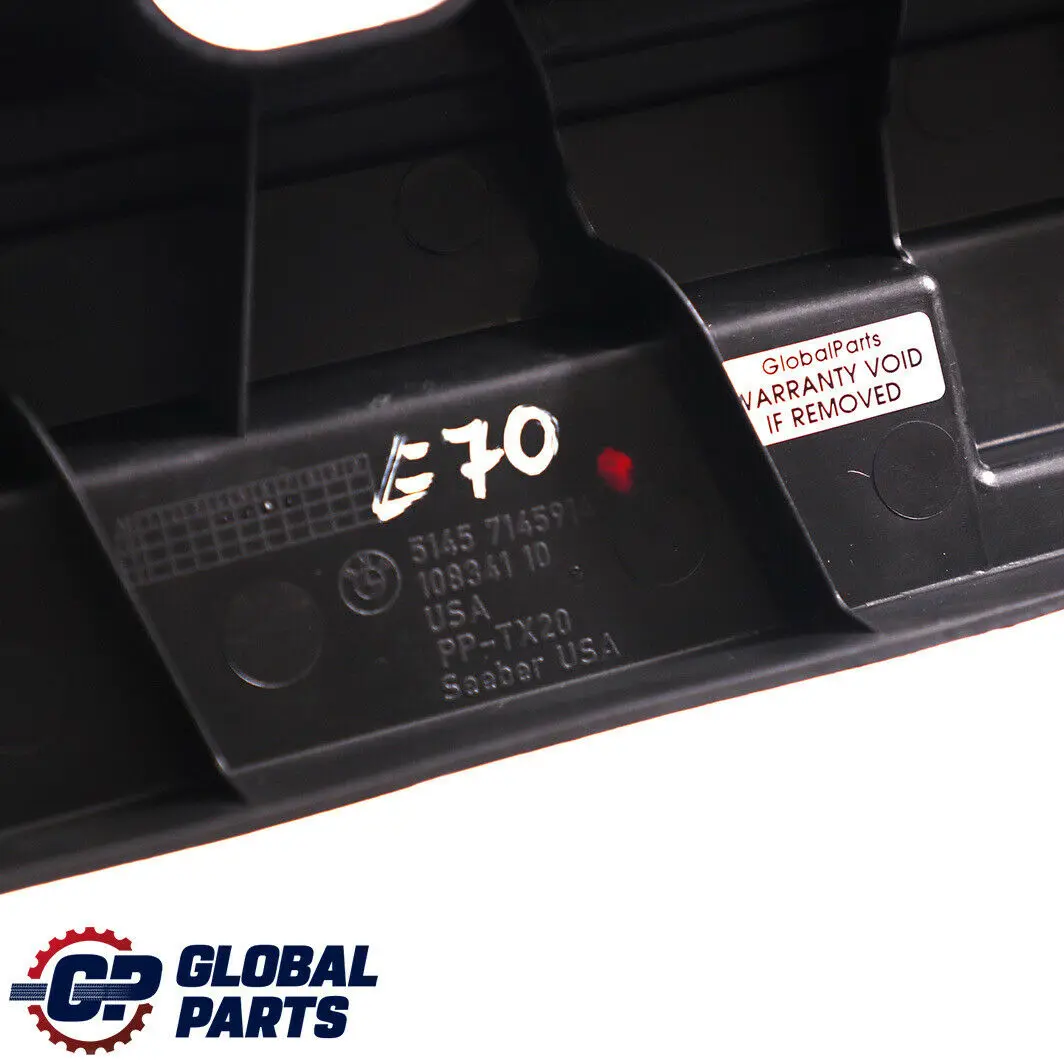 Tronco Pad Floor Boot Destra per BMW X5 E70 con numero di parte 7145914 BMW X5 E70 Tronco Pad Floor Boot Destra - SKU 7145914 - Numero di parte 7145914