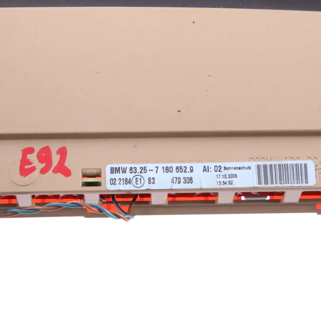 Dritte Bremsleuchte HELLBEIGE BEIGE 7174629 für BMW 3 er E92 LCI mit Teilenummer 7146058 BMW 3 er E92 LCI Dritte Bremsleuchte HELLBEIGE BEIGE 7174629 - SKU 7146058 - Teilenummer 7146058