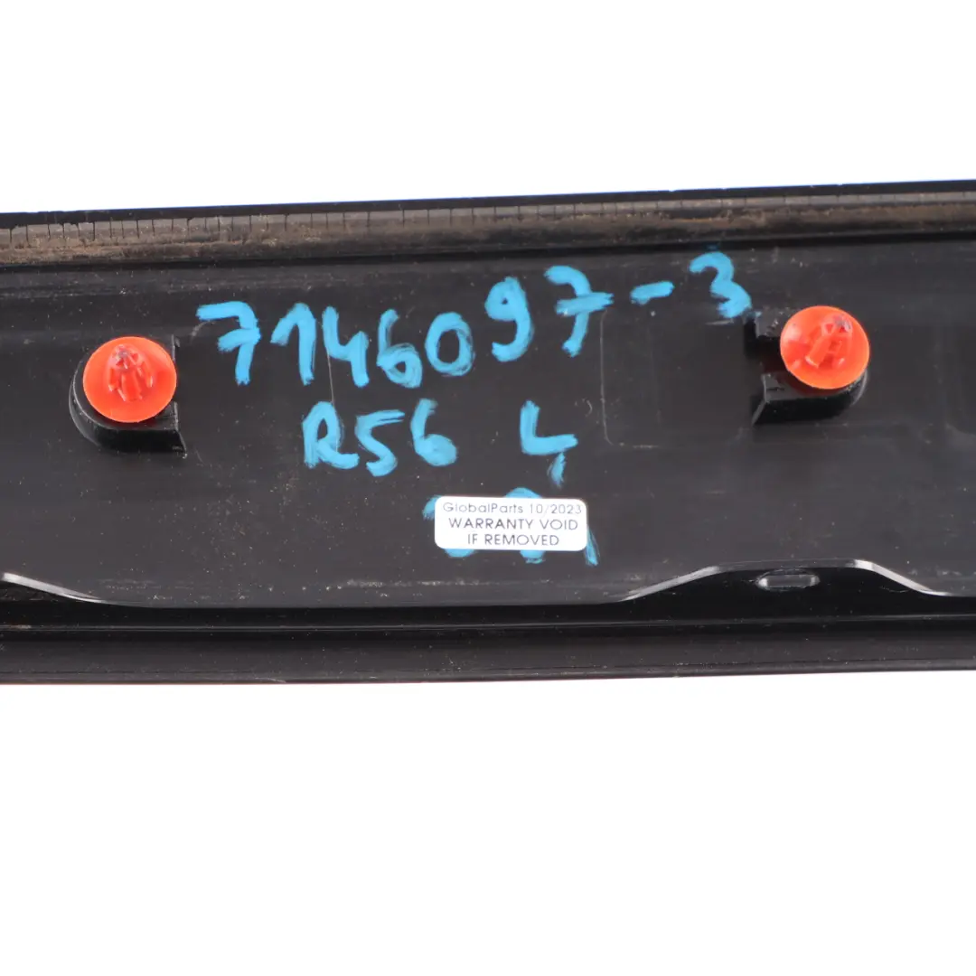 Exterior Column A Pillar Cover Left N/S to Mini Cooper One R55 R56 with Part number 7146097 Mini Cooper One R55 R56 Exterior Column A Pillar Cover Left N/S - SKU 7146097-3 - Part number 7146097