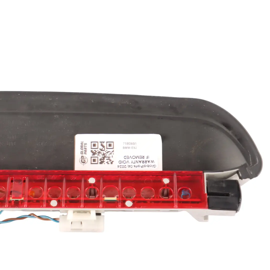 Brake Light Third Stop Lamp Stoplamp Hell Grey 7180651 to BMW E92 Rear with Part number 7146351 BMW E92 Rear Brake Light Third Stop Lamp Stoplamp Hell Grey 7180651 - SKU 7146351-1 - Part number 7146351