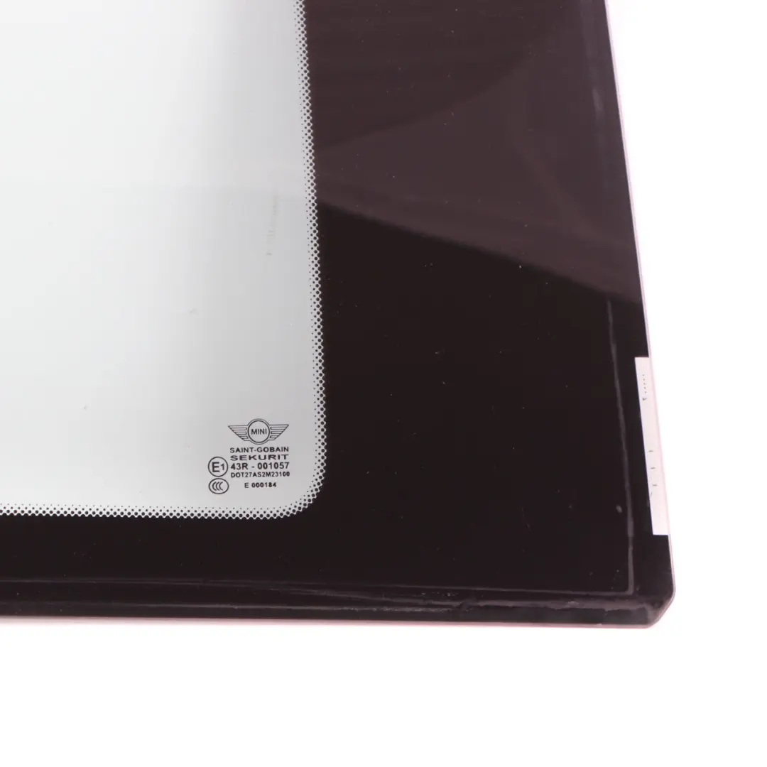 Mini R56 Quarter Side Window Glass Green Rear Right O/S AS2 Glazing - SKU 7146500-1 - Part number 51377146500