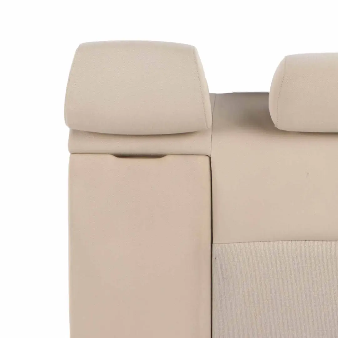 Backrest BMW E90 Left N/S Cover Cloth Fabric Fluid Linea Beige to Rear Seat with Part number 7257096 Rear Seat Backrest BMW E90 Left N/S Cover Cloth Fabric Fluid Linea Beige - SKU 7146882 - Part number 7257096